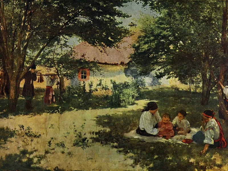 1873-Fotiy Krasytskyi - In vacanza. 1902